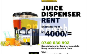 Juice machine for Rent