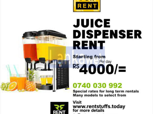 Juice machine for Rent