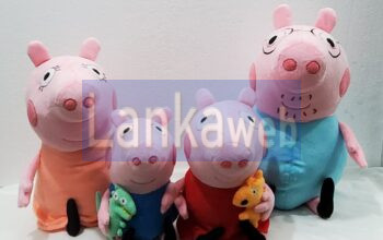 HANDMADE CHARACTER SOFT TOYS PEPPA PIG FAMILY
