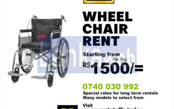 Wheelchair for rental