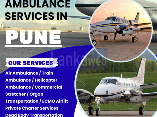 24/7 Air Ambulance Pune: Fast and Safe