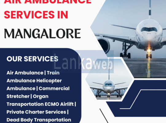 Air Ambulance in Mangalore: Immediate Care, Fast T