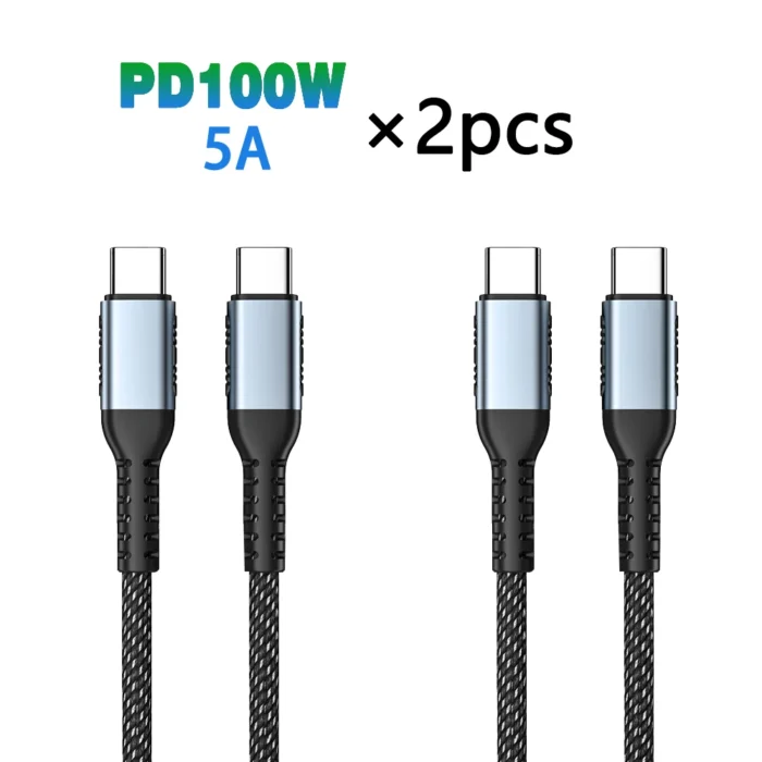کابل شارژ فوق‌سریع PD240W تایپ‌سی - Image 11
