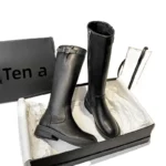 Women’s Knee-High Boots – Slim Fit & Fleece Lined