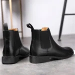 چلسی مردانه چرمی استایل‌رترو - Image 7