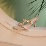 Slides Open Toe Shoes Heeled Women's Slippers and Ladies Sandals Non Slip On Promotion Original Elegant Fashionable Stylish - Image 4
