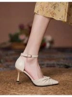 صندل پاشنه‌بلند زنانه نوک‌تیز - Image 6