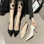 کفش پاشنه‌بلند زنانه ساده - Image 8