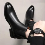 چلسی مردانه چرمی استایل‌رترو