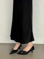 کفش پاشنه‌متوسط زنانه طراحی‌فرانسوی - Image 6