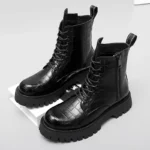 بوت چرمی مردانه زمستانی نلغز
