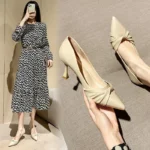 کفش پاشنه‌بلند زنانه ساده - Image 2