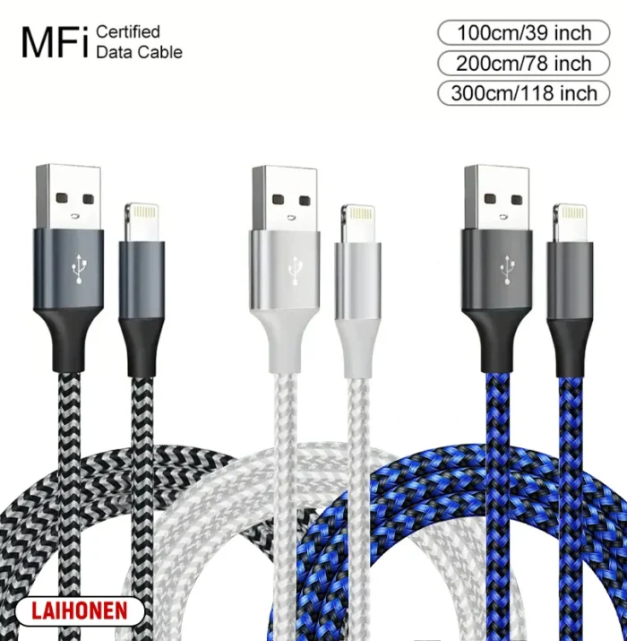کابل USB-A به لایتنینگ MFi - Image 13