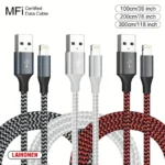 کابل USB-A به لایتنینگ MFi