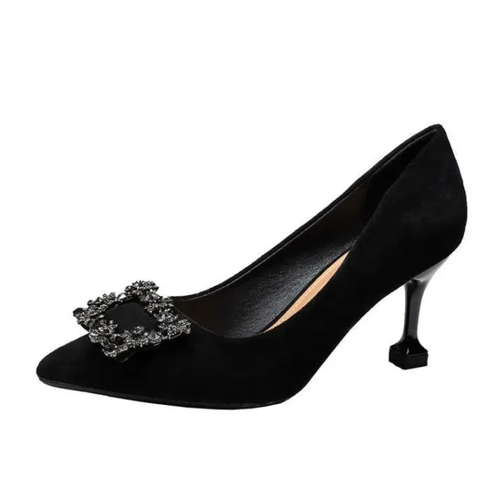 کفش زنانه نوک‌تیز پاشنه‌باریک راحت - Image 6