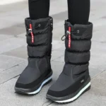 بوت زمستانی زنانه گرم و ضدآب نلغز - Image 4
