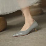 کفش پاشنه‌سوزنی زنانه نوک‌تیز راحت - Image 4