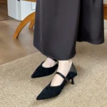 کفش مری‌جین زنانه نوک‌تیز راحت - Image 3