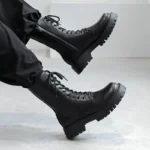 چلسى مردانه چرمی با آستر گرم - Image 2
