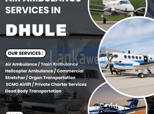 Dhule Emergency Air Ambulance | Quick & Safe