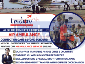 The Amenities Of Tridev Air Ambulance Service