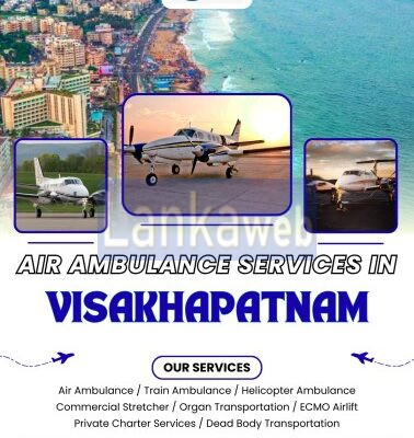 Emergency Fast Air Ambulance in Visakhapatnam