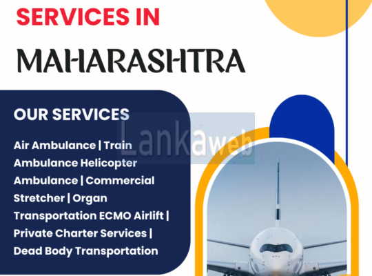 Emergency Air Ambulance Services in Maharashtra