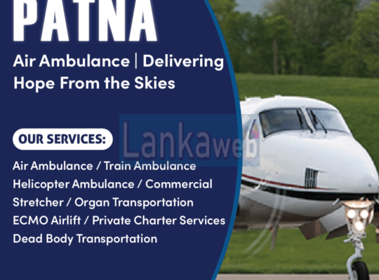 Patna Air Ambulance | Delivering Hope From the Ski