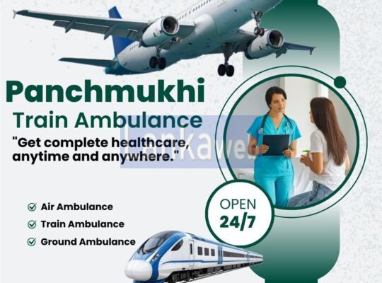 Book Panchmukhi Train Ambulance in Delhi Cost