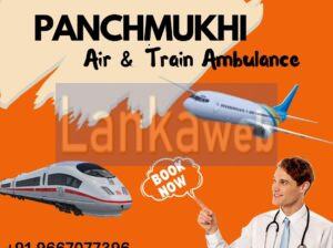 Panchmukhi Train Ambulance from Patna to Mumbai