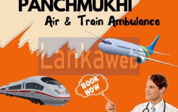 Panchmukhi Train Ambulance from Patna to Mumbai