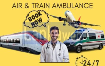 Panchmukhi Train Ambulance in Ranchi transports