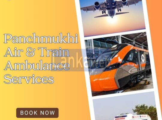 Panchmukhi Train Ambulance from Ranchi to Chennai