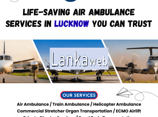 Life-Saving Air Ambulance Services in Lucknow You