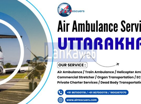 Air Ambulance Services in Uttarhkhand