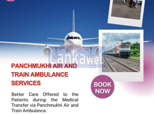 Select Air Ambulance in Patna with Supportive Med
