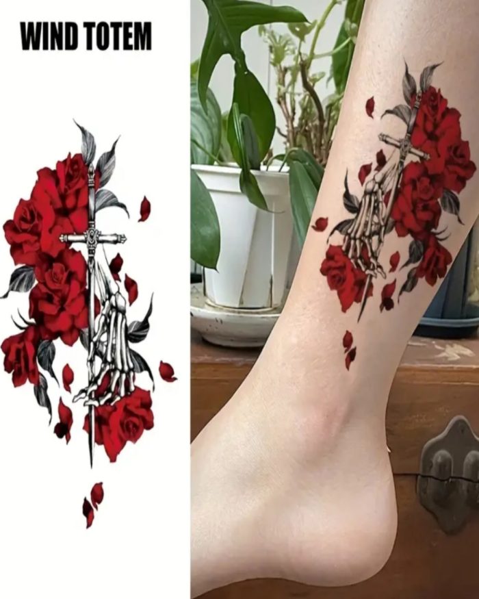 Waterproof Temporary Tattoos Stickers Body Art - Image 3