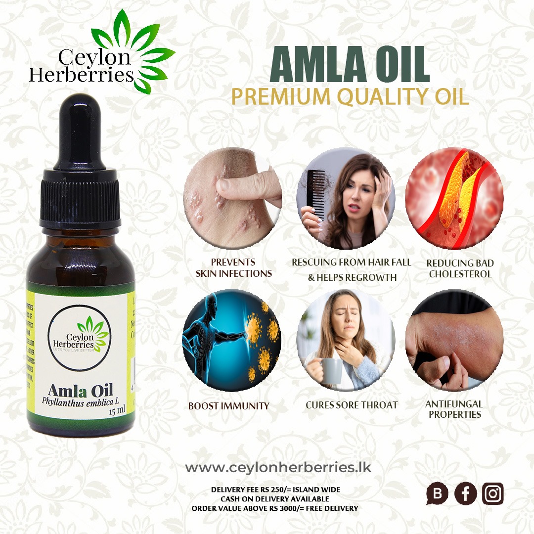 Amla-oil-1 Amla oil – Phyllanthus emblica L 30ml - Image 1