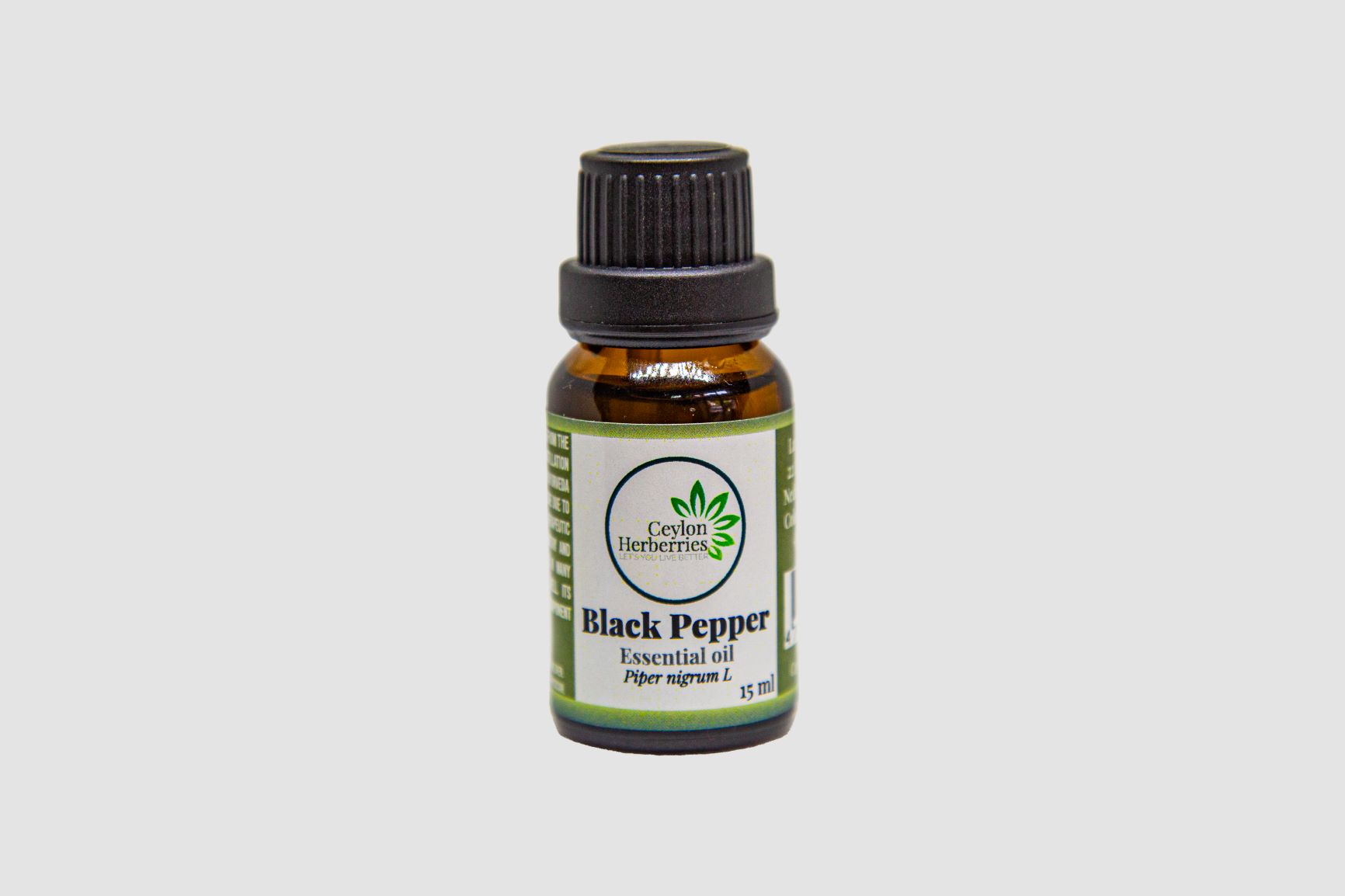 Black-Pepper Black Pepper Essential Oil – Piper Nigrum 15ml - Image 1