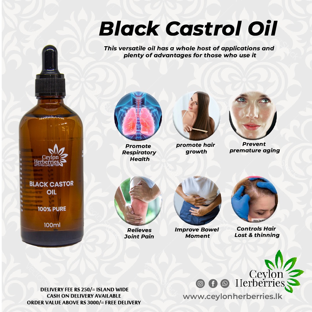 Black-castor-oil Black Castor Oil – Ricinus communis - Image 1